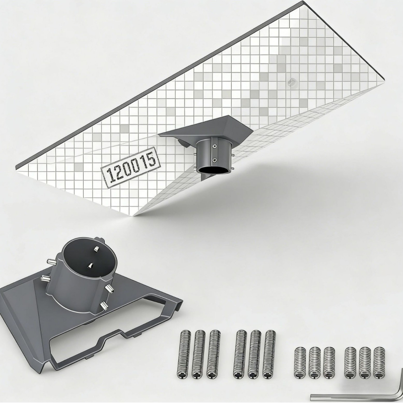 Outdoor Furniture - Wytrzymały aluminiowy uchwyt zewnętrzny Gen3, trzecia