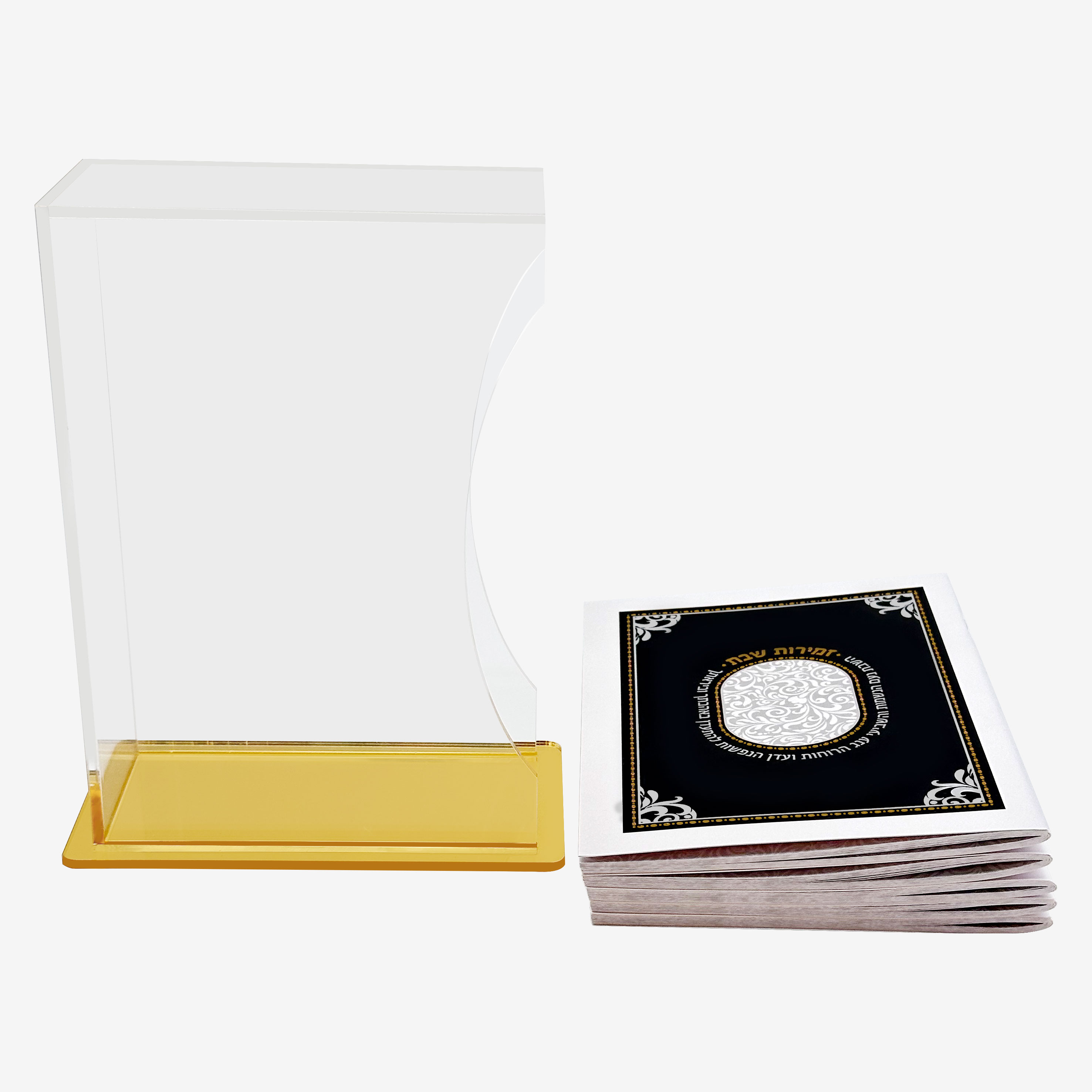 Storage - Akrylowa skrzynka Zemirot Judaica z 6