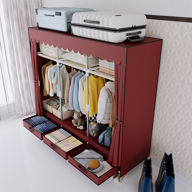 Przenośna szafa na ubrania, sz – Wardrobe Closet Portable Fabric Cover recenzja i cena