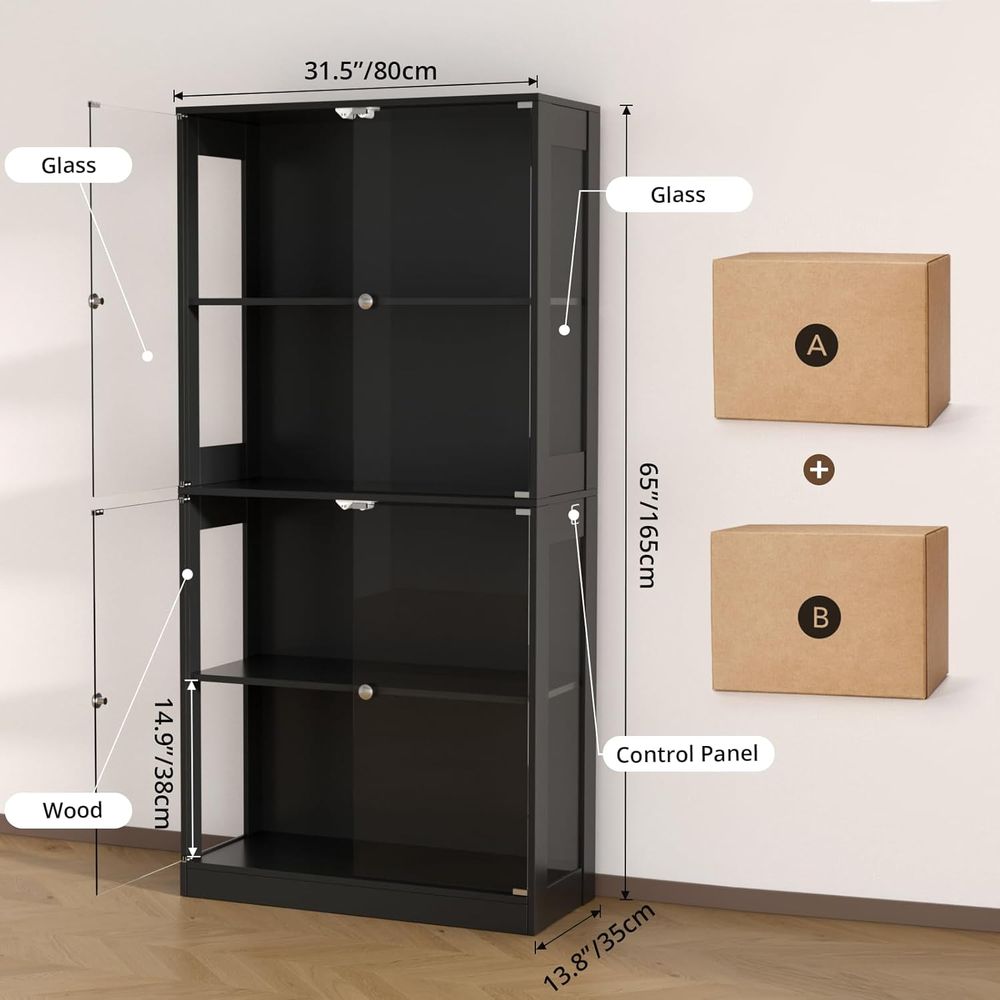 Szafka ekspozycyjna z szklanym – Storage recenzja i cena