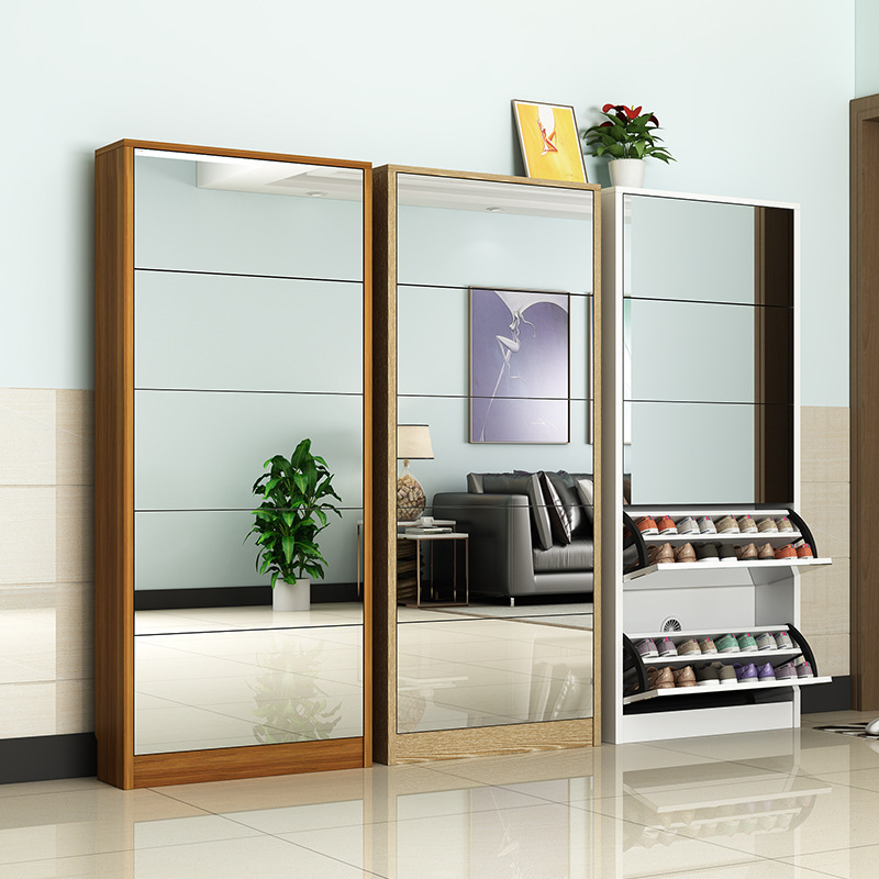 Nowoczesna drewniana szafka na – Shoe Rack Cabinet Narrow Entryway recenzja i cena