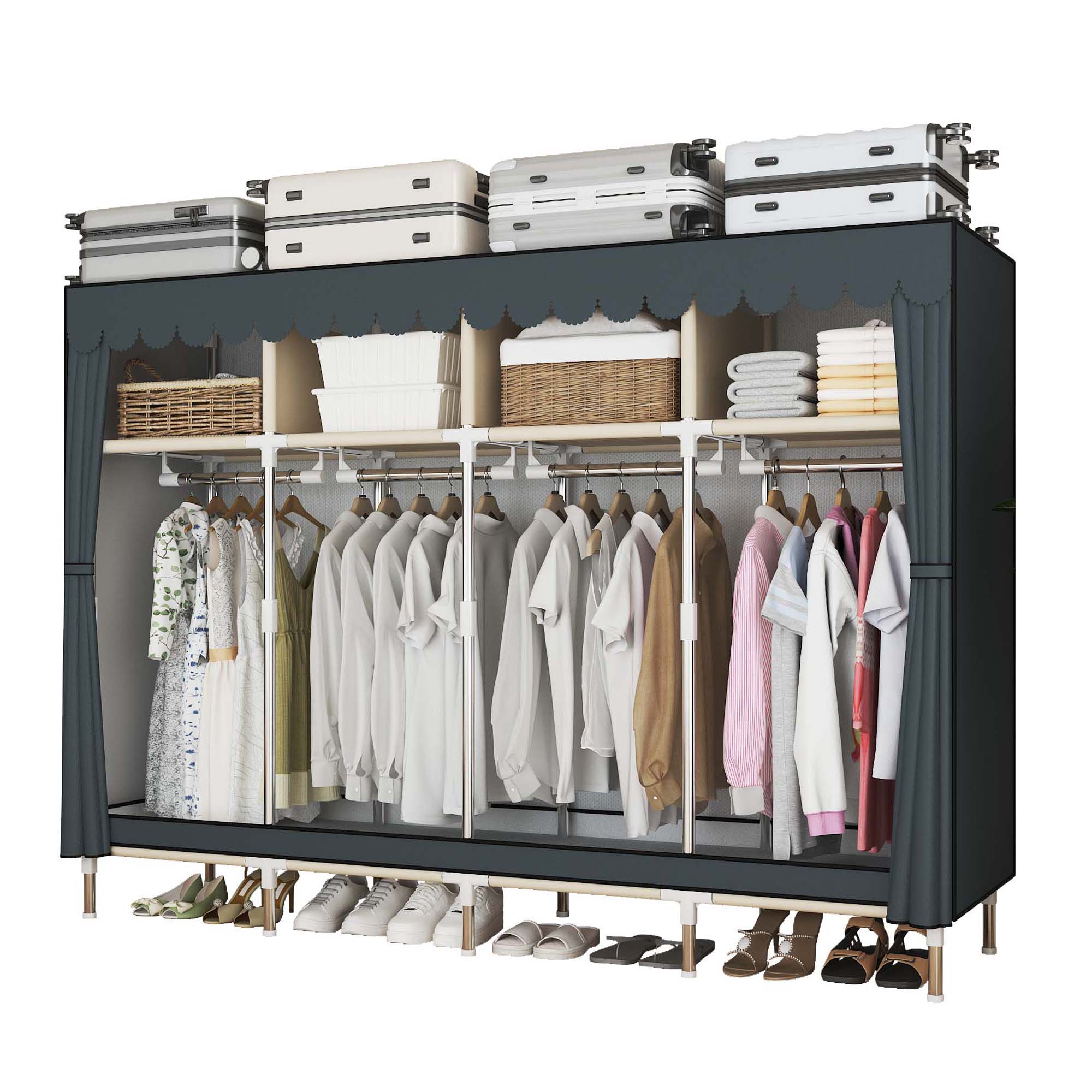 Szafa z szufladami o szerokośc – Wardrobe Closet Portable Fabric Cover recenzja i cena