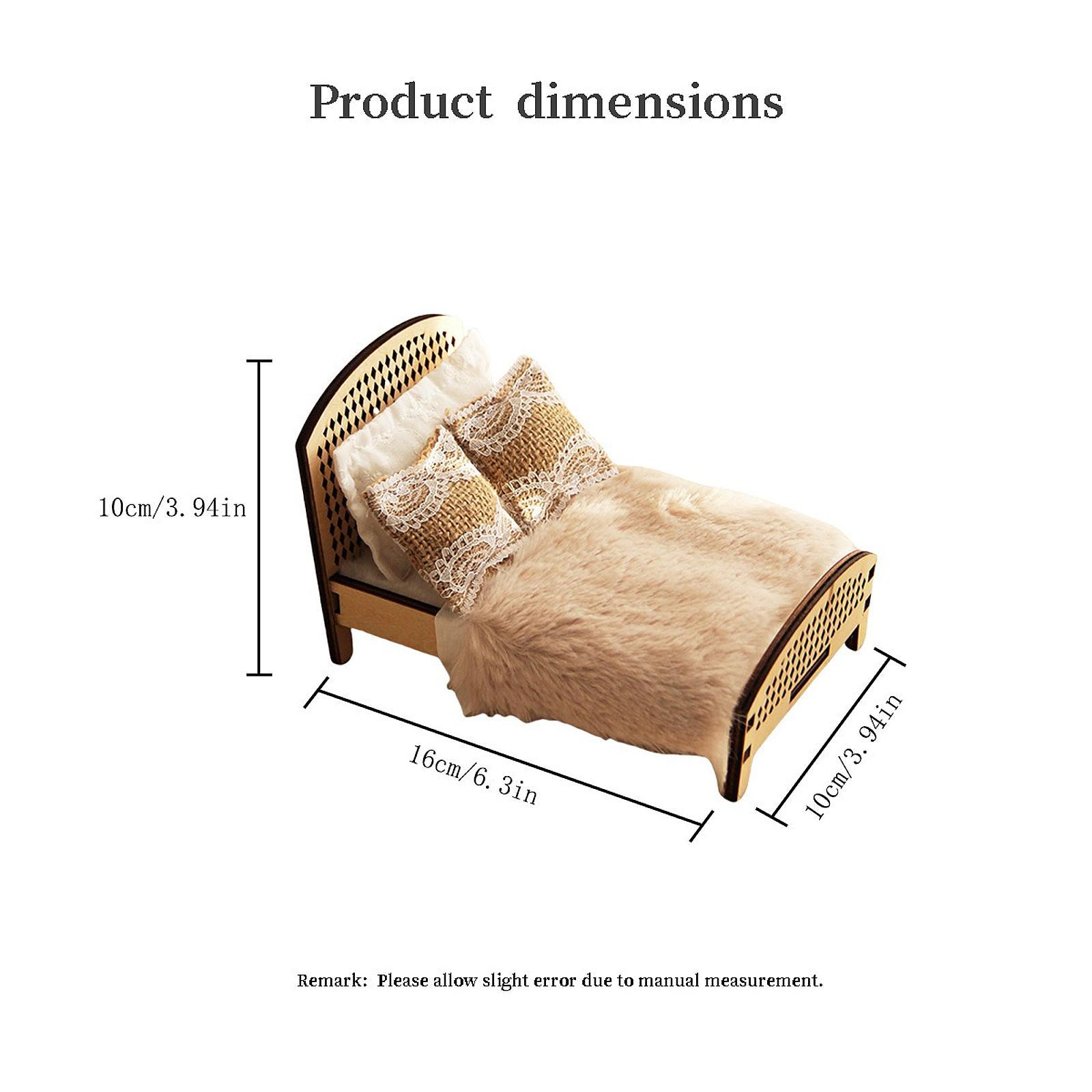 Łóżko podwójne w skali 1:12 do – Bedroom Furniture recenzja i cena