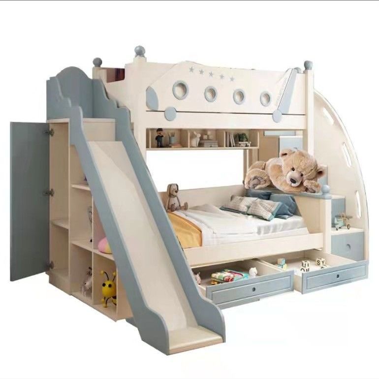 Wysokiej jakości drewniane łóż – Bunk Bed With Stairs And Slide recenzja i cena