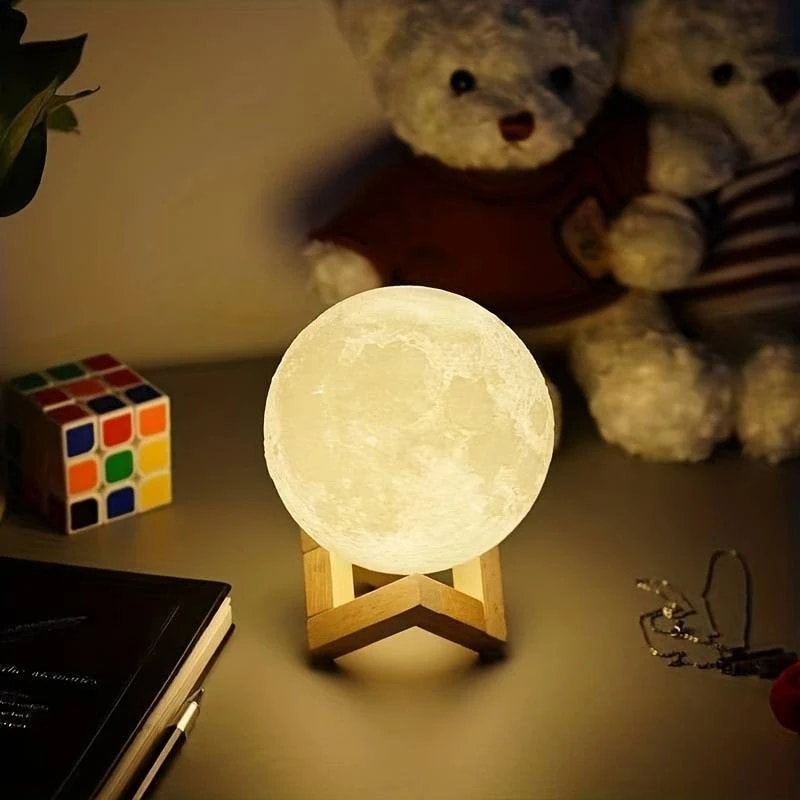 1 LED Moon Light Galaxy Light, – Floating Nightstand With Led Light recenzja i cena