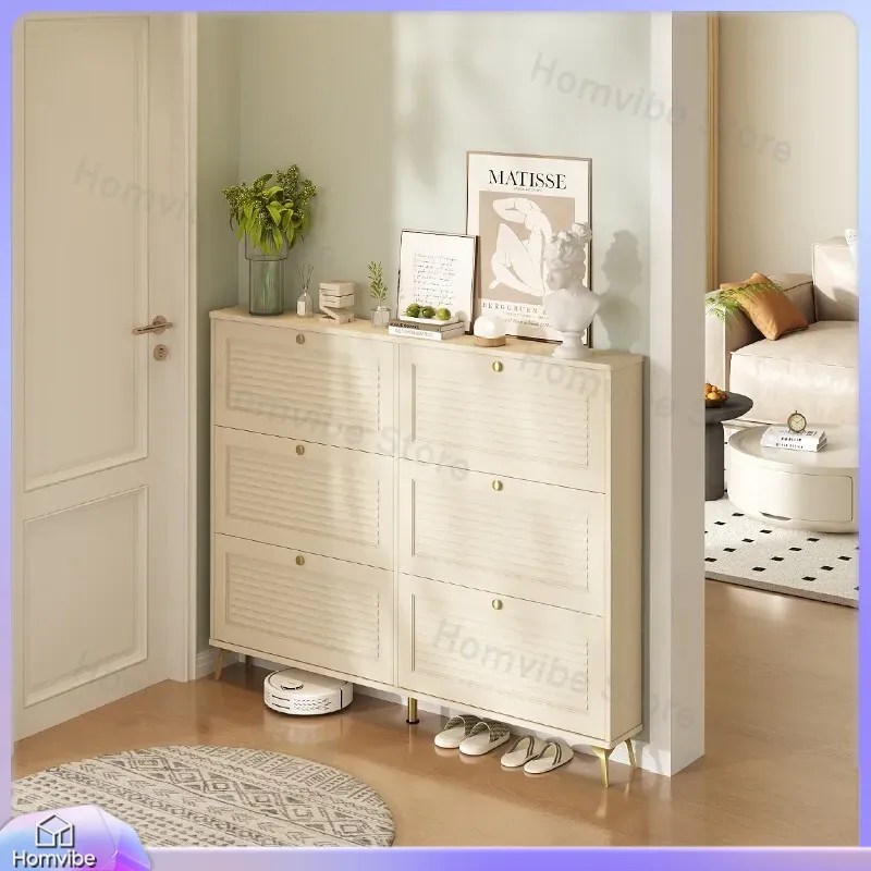 Bardzo cienka szafka na buty,  – Shoe Rack Cabinet Narrow Entryway recenzja i cena