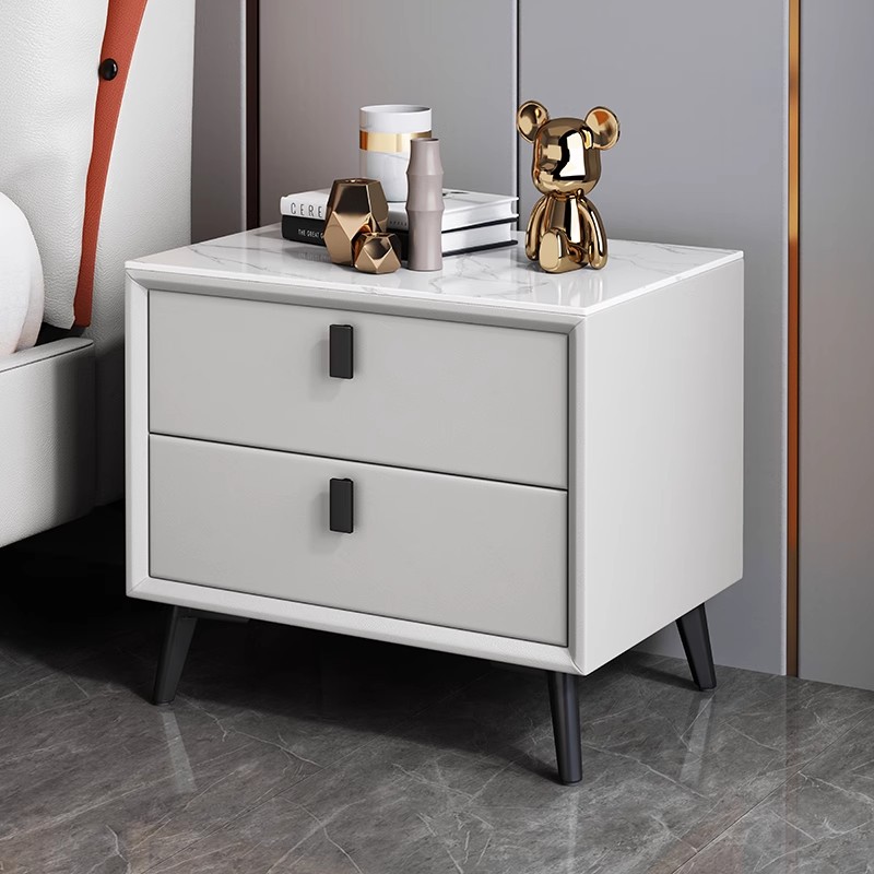 Stolik nocny w stylu nordyckim – Solid Wood Nightstand 2 Drawers recenzja i cena