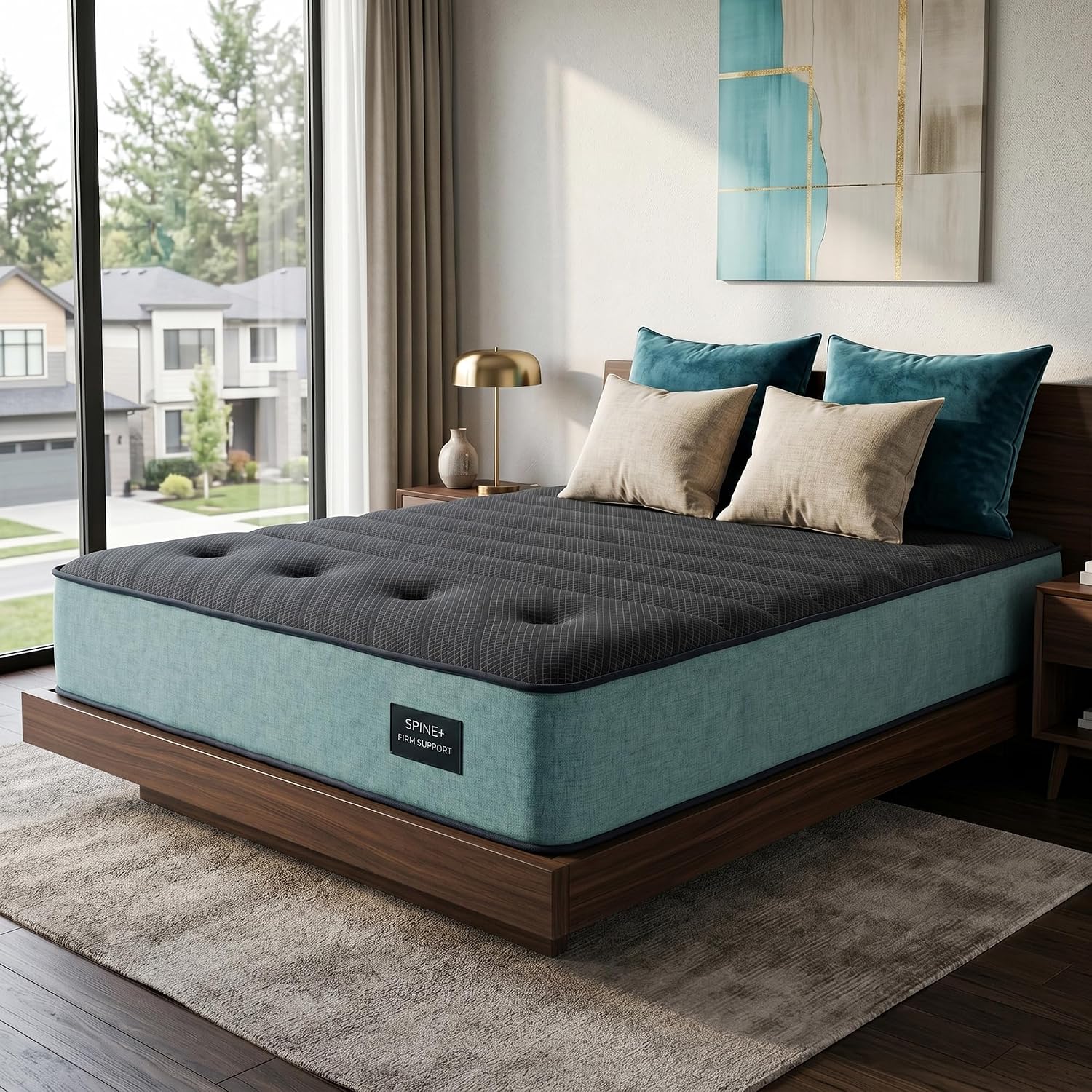 Materac Queen 12 cali, bardzo  – Memory Foam Mattress In A Box Queen recenzja i cena