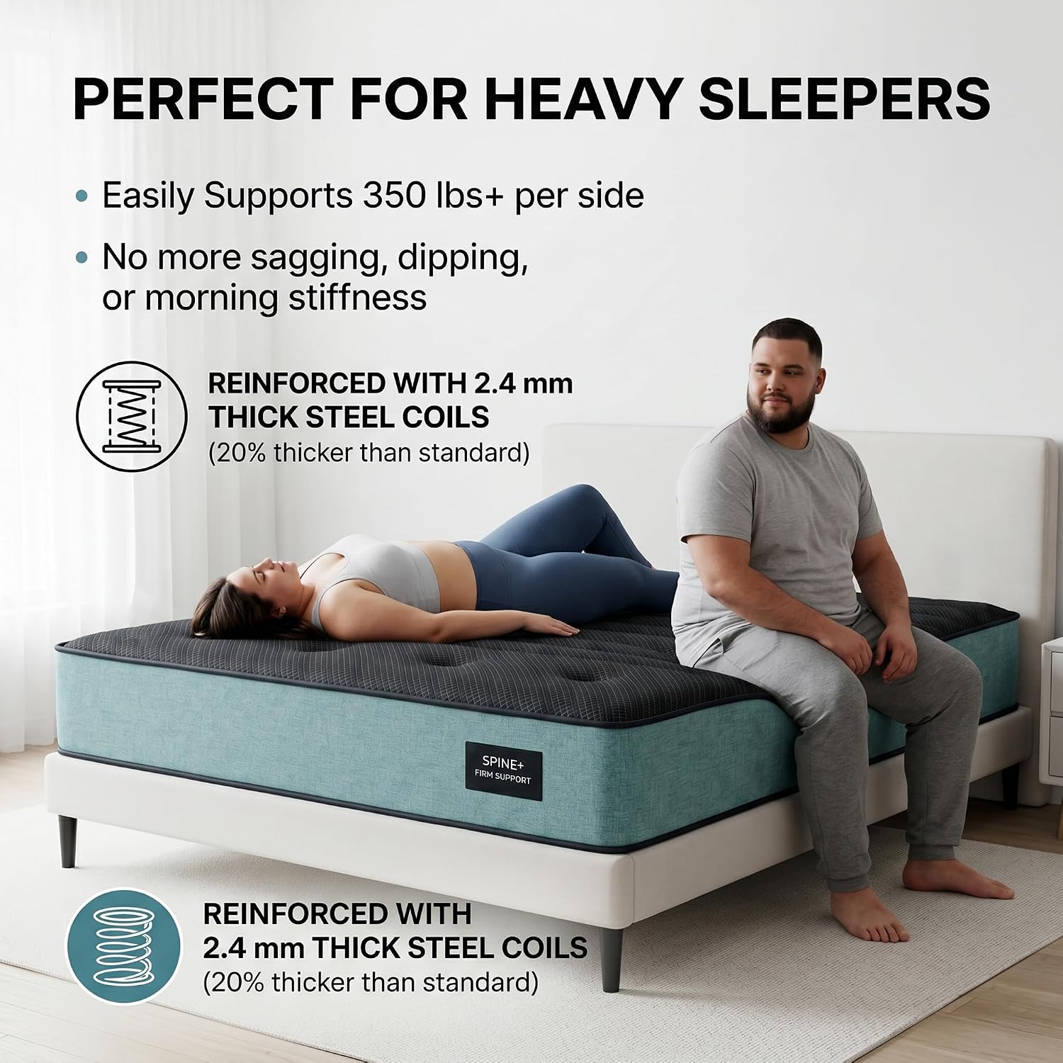 Materac Queen 12 cali, bardzo  – Memory Foam Mattress In A Box Queen recenzja i cena