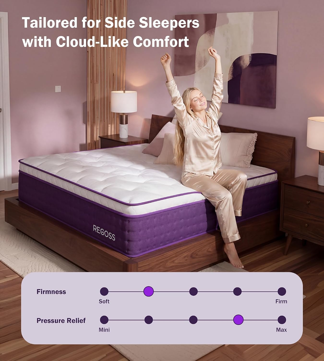 Miękki pluszowy materac Queen  – Memory Foam Mattress In A Box Queen recenzja i cena