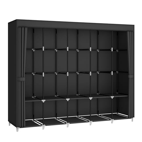 Przenośna szafa o dużej pojemn – Wardrobe Closet Portable Fabric Cover recenzja i cena