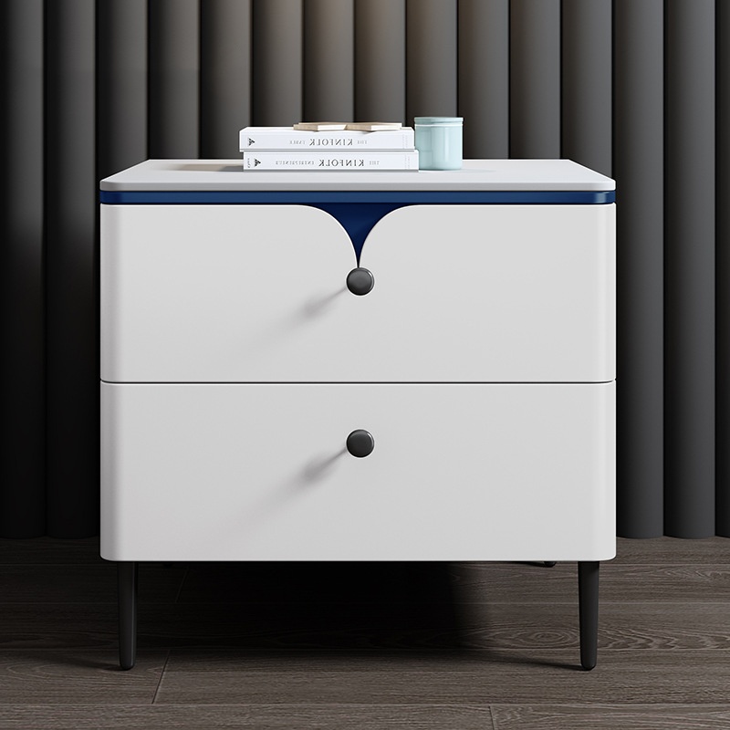 Nowoczesny stolik nocny z lite – Solid Wood Nightstand 2 Drawers recenzja i cena